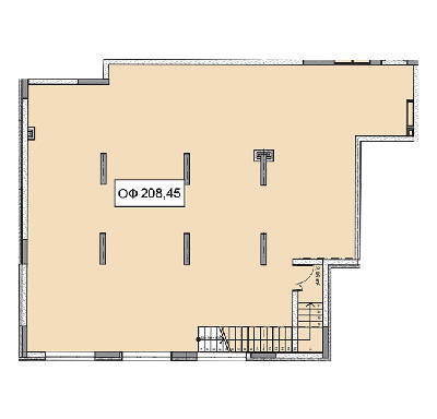 Офис 208.45 м² в ЖК Ривьера от застройщика, Киев