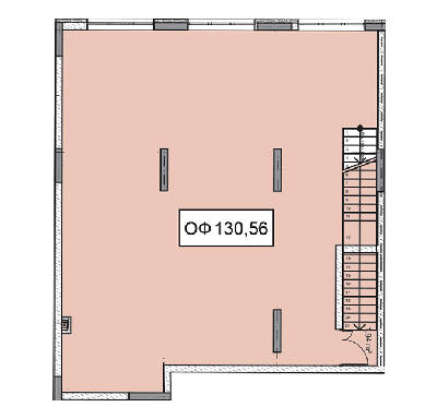 Офис 238.89 м² в ЖК Ривьера от застройщика, Киев