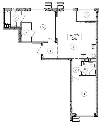 2-кімнатна 74.5 м² в ЖК Respublika від 37 070 грн/м², Київ