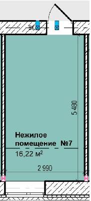 Приміщення вільного призначення 16.22 м² в ЖК Вишгород Сіті Парк від 15 500 грн/м², м. Вишгород