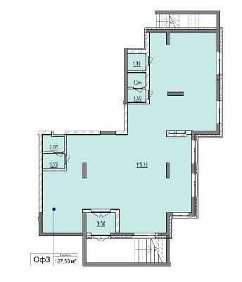 Офис 127.5 м² в ЖК Львовская Площадь от 49 490 грн/м², Киев