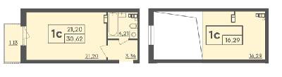 Дворівнева 30.62 м² в ЖК Scandia від 14 200 грн/м², м. Бровари