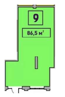 Приміщення вільного призначення 86.5 м² в ЖК Центральний-Преміум від 49 410 грн/м², м. Ірпінь