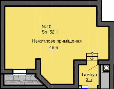 Приміщення вільного призначення 52.1 м² в ЖК Софія Резіденс від забудовника, с. Софіївська Борщагівка
