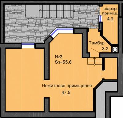 Приміщення вільного призначення 55.6 м² в ЖК Софія Резіденс від забудовника, с. Софіївська Борщагівка