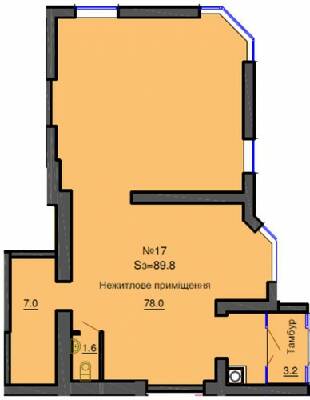 Приміщення вільного призначення 89.8 м² в ЖК Софія Резіденс від забудовника, с. Софіївська Борщагівка