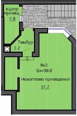 Приміщення вільного призначення 39.8 м² в ЖК Софія Резіденс від забудовника, с. Софіївська Борщагівка