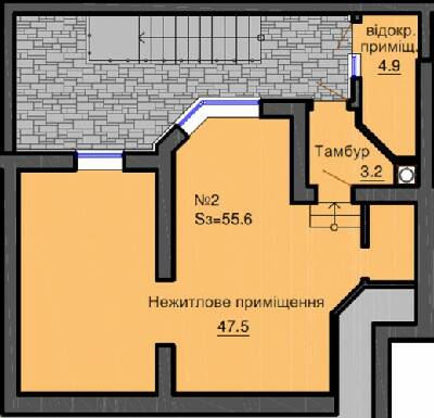 Приміщення вільного призначення 55.6 м² в ЖК Софія Резіденс від забудовника, с. Софіївська Борщагівка