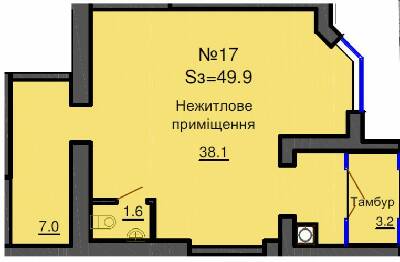 Приміщення вільного призначення 49.9 м² в ЖК Софія Резіденс від забудовника, с. Софіївська Борщагівка