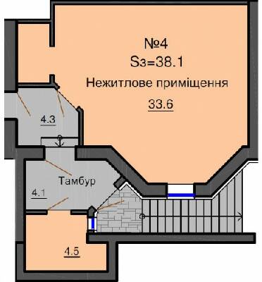Приміщення вільного призначення 38.1 м² в ЖК Софія Резіденс від забудовника, с. Софіївська Борщагівка