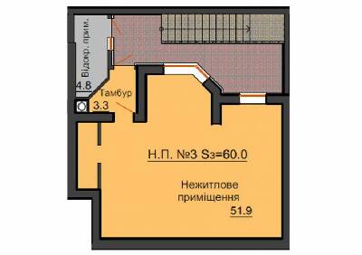 Приміщення вільного призначення 60 м² в ЖК Софія Резіденс від забудовника, с. Софіївська Борщагівка