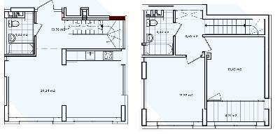 Двухуровневая 83.95 м² в ЖК Варшавский-2 от 20 350 грн/м², Киев