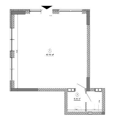 Торговельне приміщення 47.5 м² в ЖК Forward від 38 942 грн/м², Київ