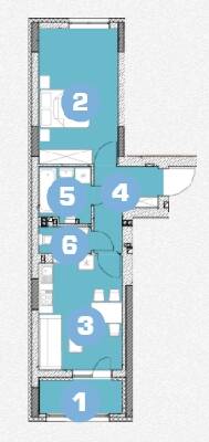 1-кімнатна 49.86 м² в ЖК Ріел Сіті від 15 793 грн/м², Львів