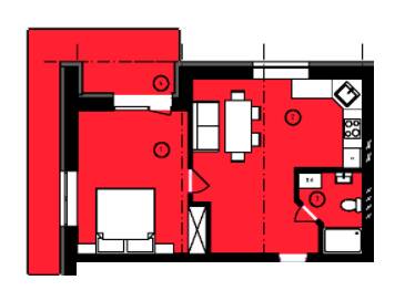 1-комнатная 46.11 м² в ЖК Rothenburg House от 26 100 грн/м², с. Петропавловская Борщаговка