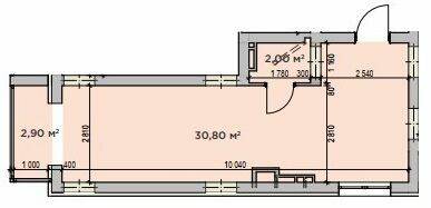 1-комнатная 35.7 м² в ЖК CENTRAL HOUSE от 25 550 грн/м², г. Ирпень