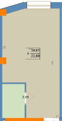 1-кімнатна 23.8 м² в ЖК Благовіст від 26 700 грн/м², Харків