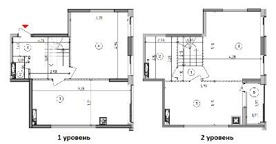 Двухуровневая 105.12 м² в ЖК Оптимісто от 18 500 грн/м², с. Гатное