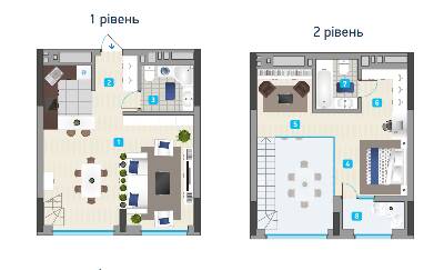 2-комнатная 74 м² в ЖК Славутич 2.0 от 28 000 грн/м², Киев
