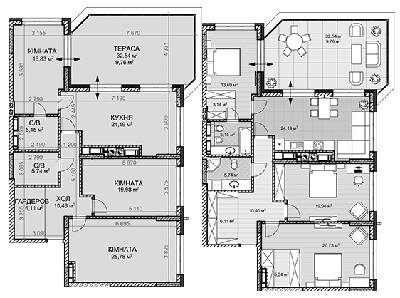 Двухуровневая 123.95 м² в ЖК Клубный дом-2 от 35 700 грн/м², Киев