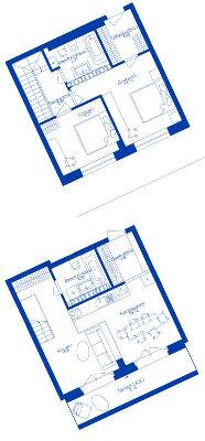 Двухуровневая 80.89 м² в ЖК RYBALSKY от 47 250 грн/м², Киев