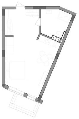 Студия 40.7 м² в ЖК Apartel Skhidnytsya от 57 050 грн/м², пгт Сходница