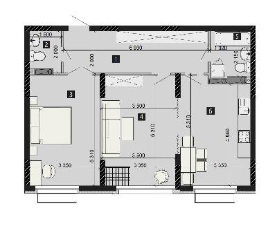 2-кімнатна 73.46 м² в ЖК LIKO-GRAD Perfect Town від 33 000 грн/м², Київ