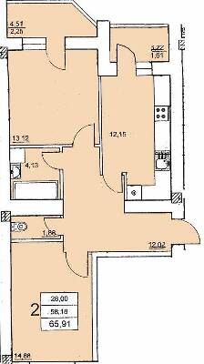 1-кімнатна 42.5 м² в ЖК Нові Черемушки від 17 500 грн/м², Одеса