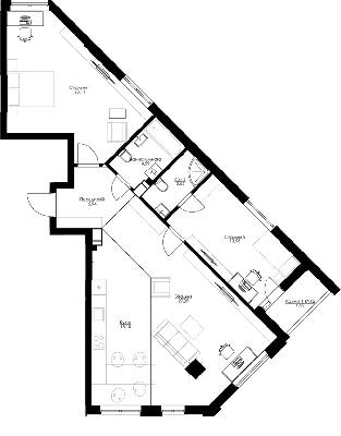 3-кімнатна 95.27 м² в ЖК San Francisco Creative House від 32 850 грн/м², Київ