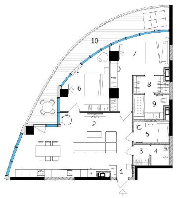 3-кімнатна 113.34 м² в ЖК Taryan Towers від 107 500 грн/м², Київ