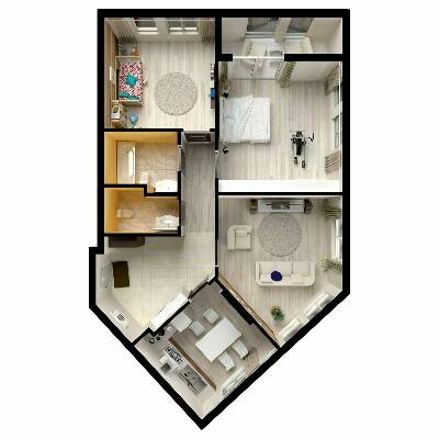 3-кімнатна 89.13 м² в ЖК Madison Gardens від 24 964 грн/м², м. Бровари