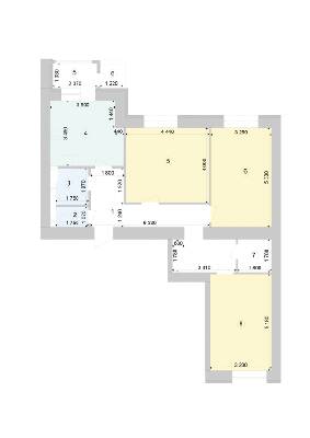 3-комнатная 92.78 м² в ЖК Голосеевская Долина от 29 800 грн/м², Киев