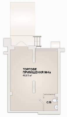 Помещение свободного назначения 49 м² в ЖК Sonata от 12 700 грн/м², Ивано-Франковск