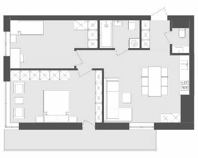 2-комнатная 67.29 м² в ЖК Avalon Flex от 25 000 грн/м², Львов