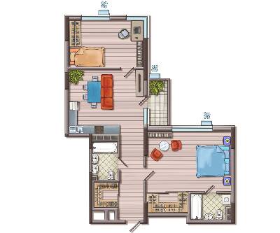 2-кімнатна 98 м² в ЖК Французький квартал 2 від 48 000 грн/м², Київ