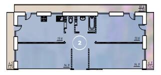 3-кімнатна 70.9 м² в ЖК Via Roma від 19 150 грн/м², Одеса