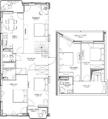 Дворівнева 132.95 м² в ЖК O2 Residence від 25 681 грн/м², Київ