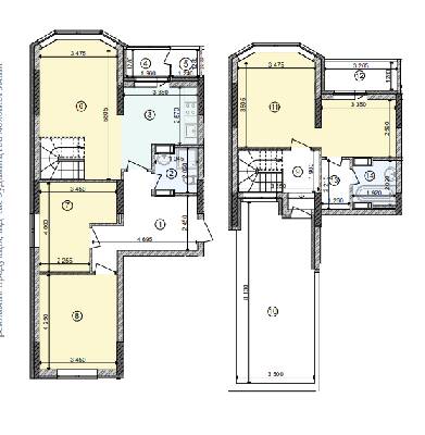 3-комнатная 117.73 м² в ЖК Обериг-2 от 24 098 грн/м², Киев