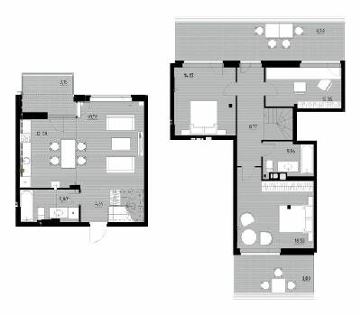 Двухуровневая 111.09 м² в ЖК Wellness Park от 19 000 грн/м², пгт Гостомель