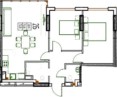 2-кімнатна 73.55 м² в ЖК DERBY Style House від 27 250 грн/м², Одеса