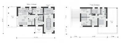 Коттедж 150.6 м² в КГ Бугово от 11 239 грн/м², с. Молодежное