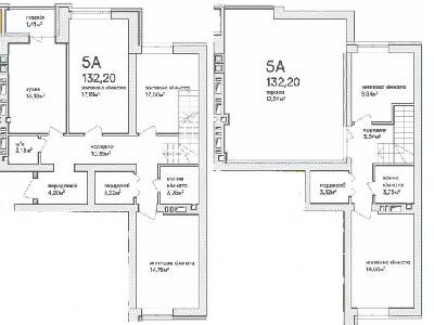 Дворівнева 132.2 м² в ЖК Синергія Сіті (Kvartal Group) від 19 500 грн/м², м. Ірпінь