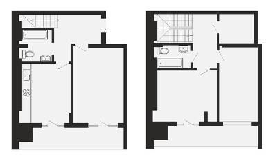 Двухуровневая 96.49 м² в ЖК Национальный от 30 500 грн/м², Львов
