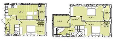 Двухуровневая 101.34 м² в ЖК Софиевка от 24 000 грн/м², Львов