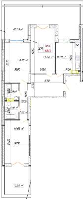 3-кімнатна 103.59 м² в ЖК Вудсторія від 18 750 грн/м², Київ