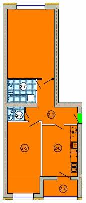 2-комнатная 77.01 м² в ЖК на ул. Проектная-Троллейбусная, 7, 7а от 17 300 грн/м², с. Сокольники