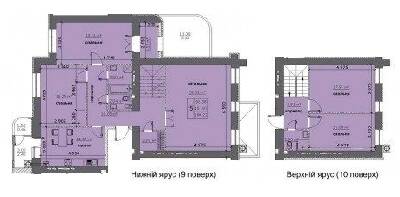 Двухуровневая 160.22 м² в ЖК на Стрыйской от 17 000 грн/м², Львов