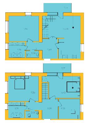 Двухуровневая 130.1 м² в ЖК Ядро от 16 500 грн/м², г. Дрогобыч
