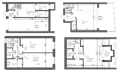 Таунхаус 0.3 сотки в Таунхаус Городской дом 2 от 28 599 грн/м², Киев