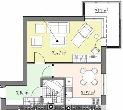 Однокомнатные в ЖК Perfect house